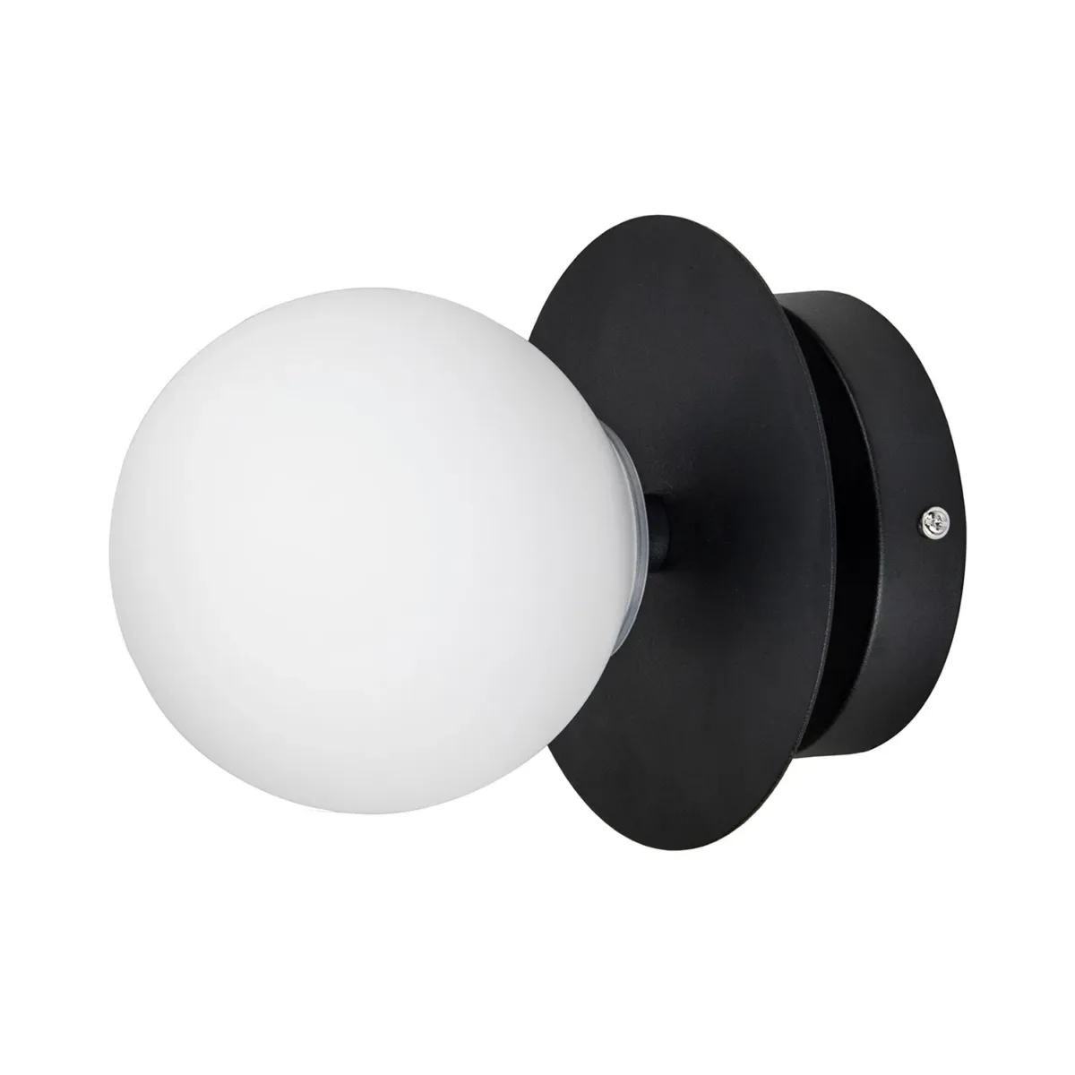 Acanto Wall/Ceiling Lamp, White / Black