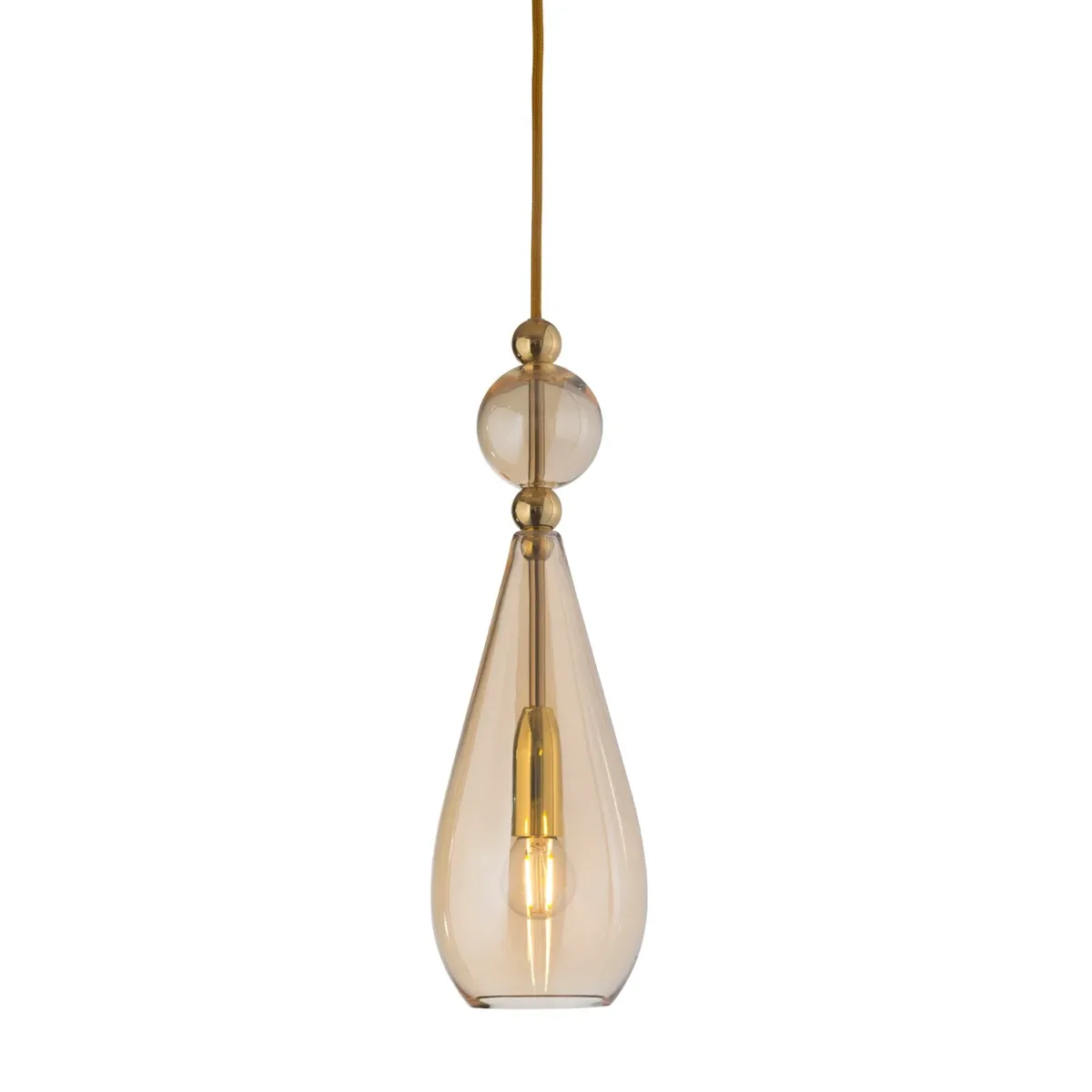 Adornment Hängelampe Ø12.5 cm, Golden Smoke – Bild 22