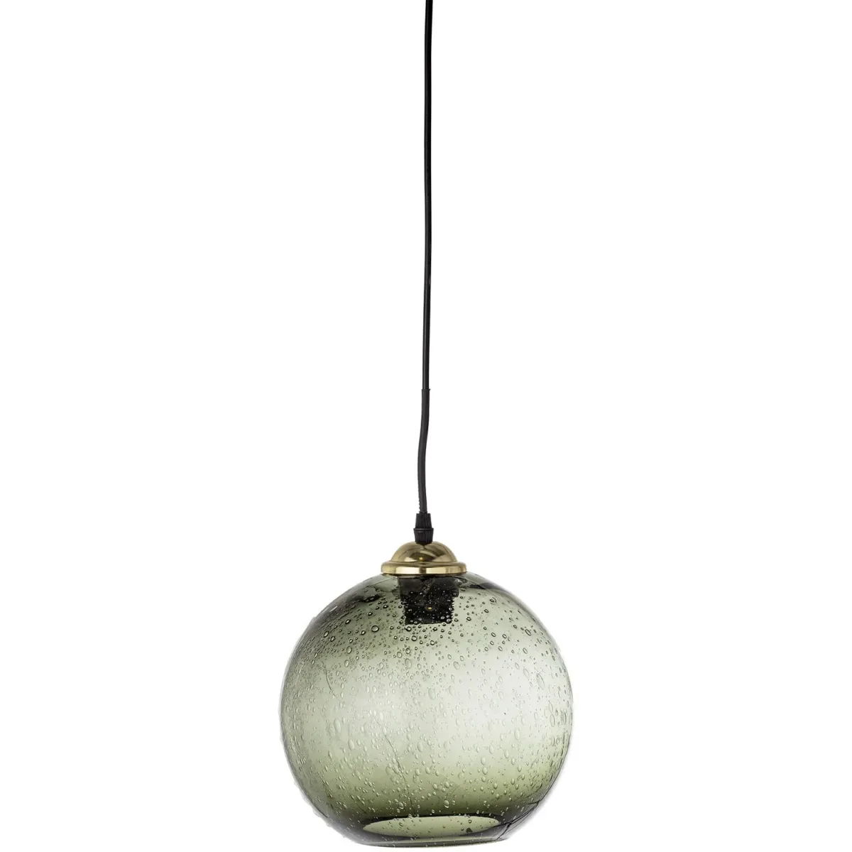 Alber Taklampa Glas Ø23 cm, Grön