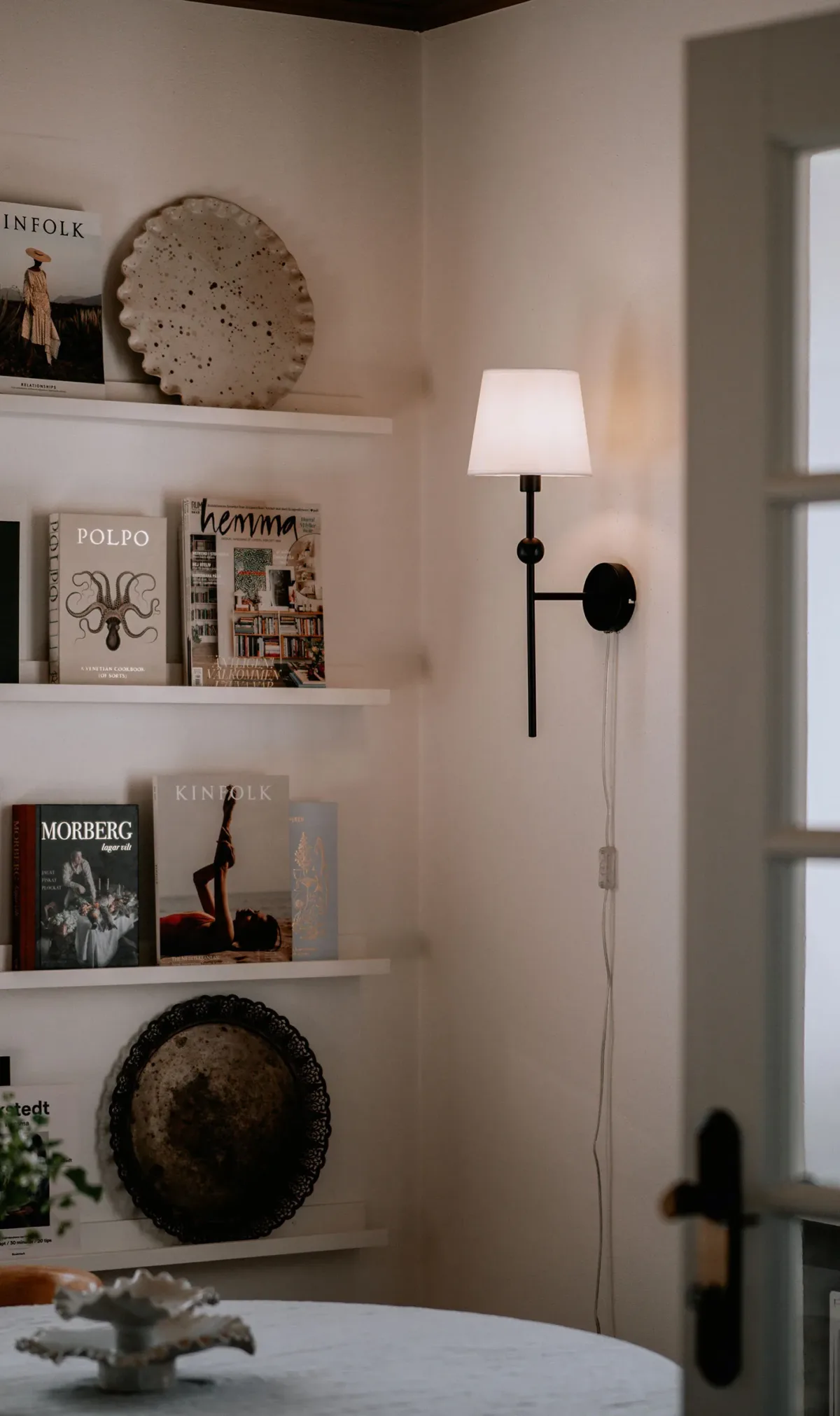 Alice Wandlamp, Zwart - Afbeelding 3