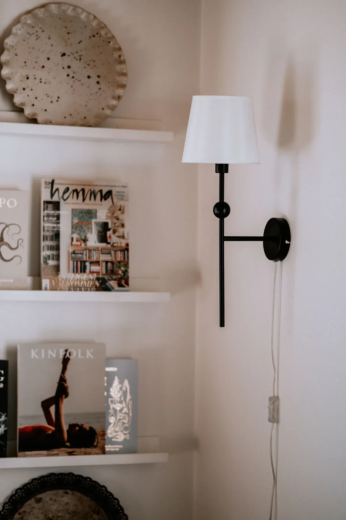Alice Wandlamp, Zwart - Afbeelding 5