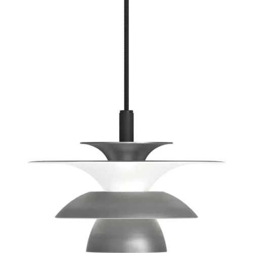 Amedeo Hängelampe 180 mm, Oxide Grau