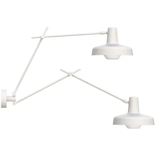 Anzu Wandleuchte Double, Weiß