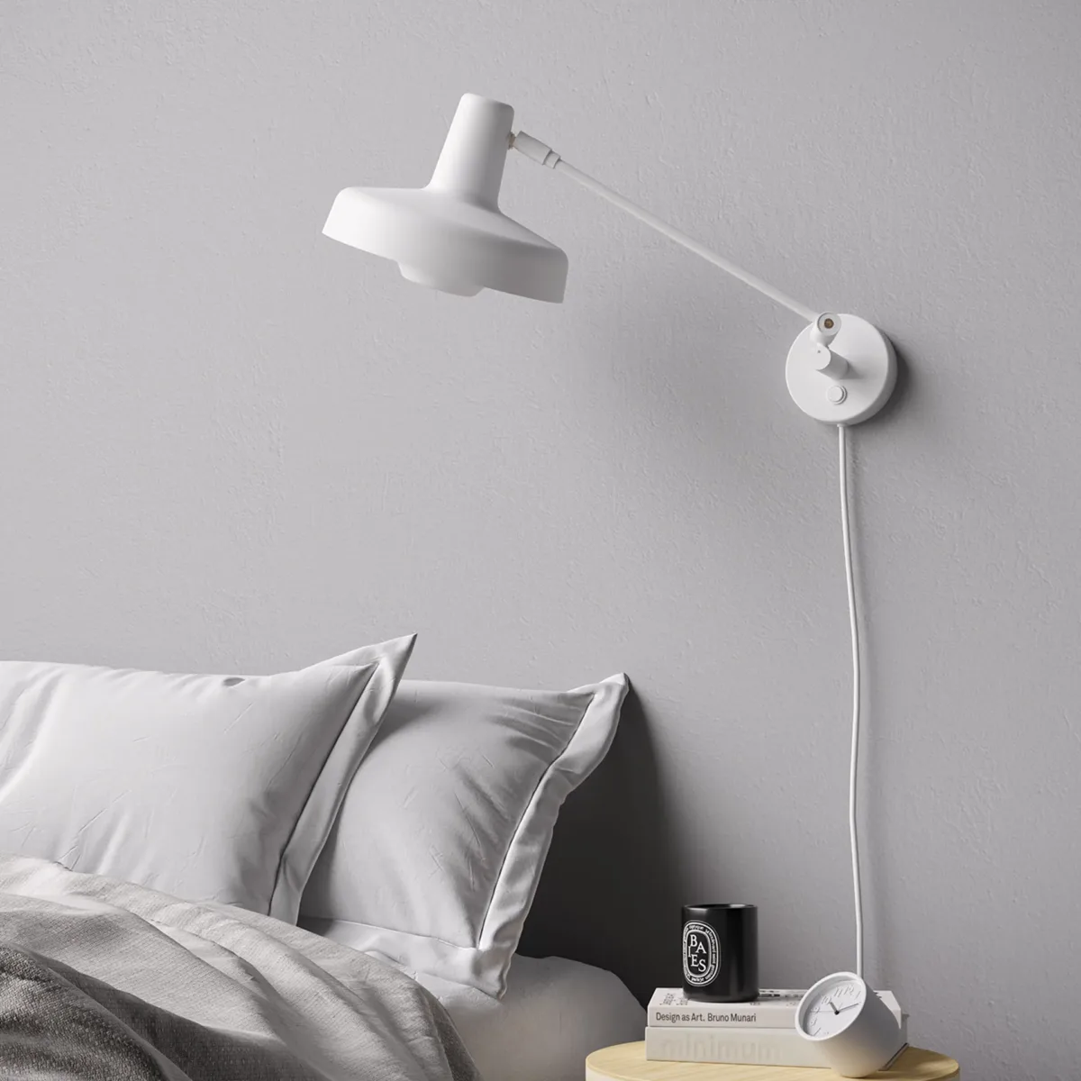 Anzu Wall Lamp Short, White - Image 2