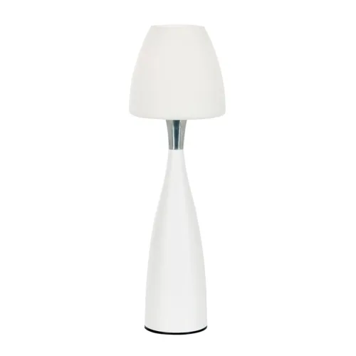 Aquatic Table Lamp LED Small, White Opal
