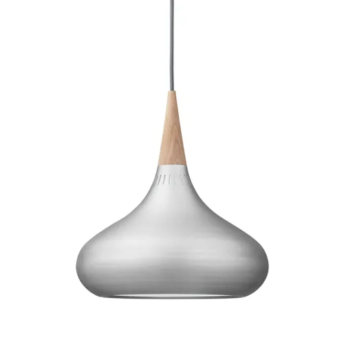 Arabesque Hängelampe P2, Aluminium/ Eiche