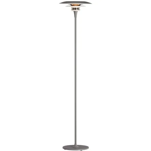 Arred Stehlampe 300 mm, Grau / Glossy Schwarz