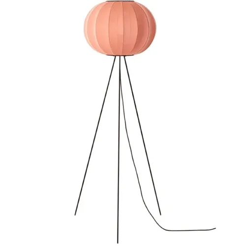 Artlix Stehlampe High Rund 45 cm, Coral