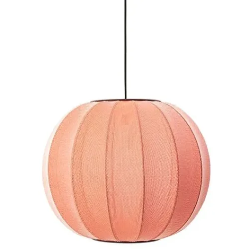 Artlix Hängelampe Rund 45 cm, Coral