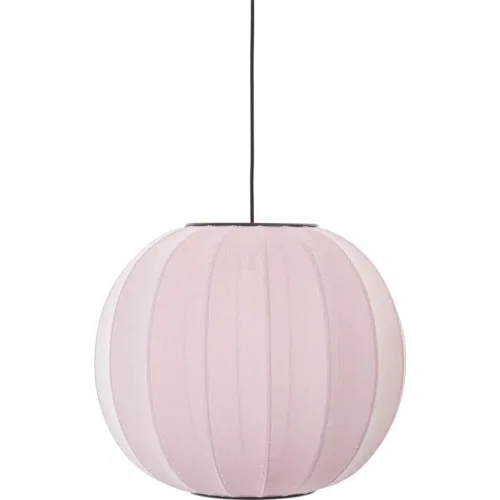 Artlix Hängelampe Rund 45 cm, Hellrosa