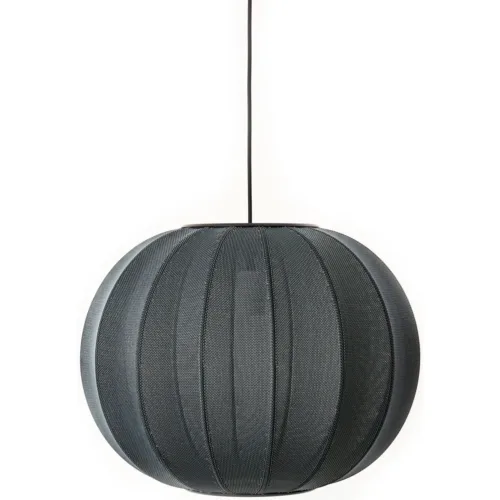 Artlix Hängelampe Rund 60 cm, Schwarz