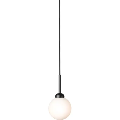 Artopee 1 Hängelampe 120 mm, Satin Schwarz / Opal