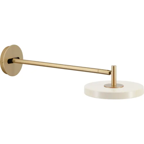 Artopia Wandleuchte Long, Perle Weiß