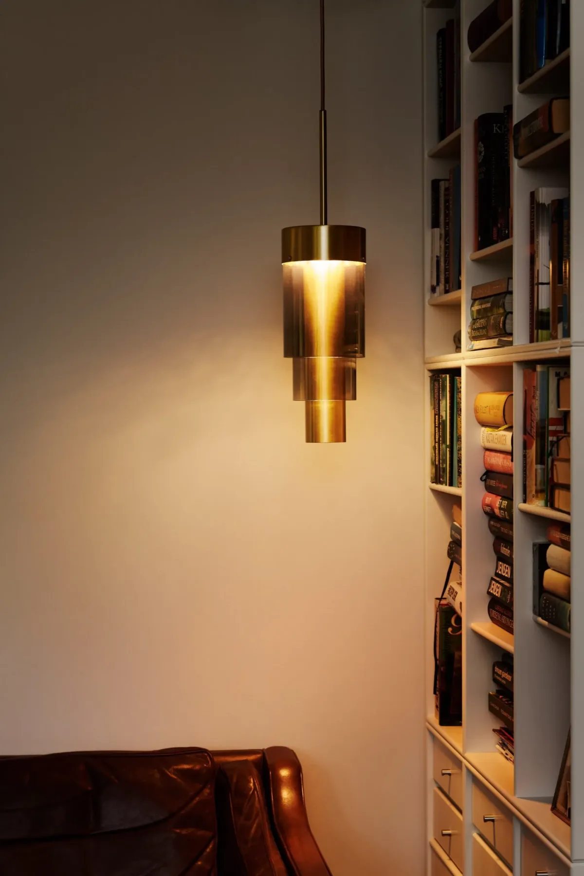 Aspirea Pendant, Brass / Smokey Grey - Image 2