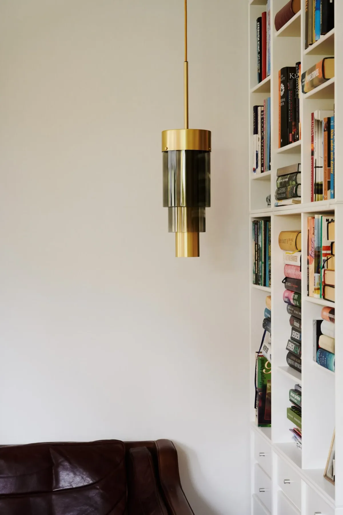Aspirea Pendant, Brass / Smokey Grey - Image 3