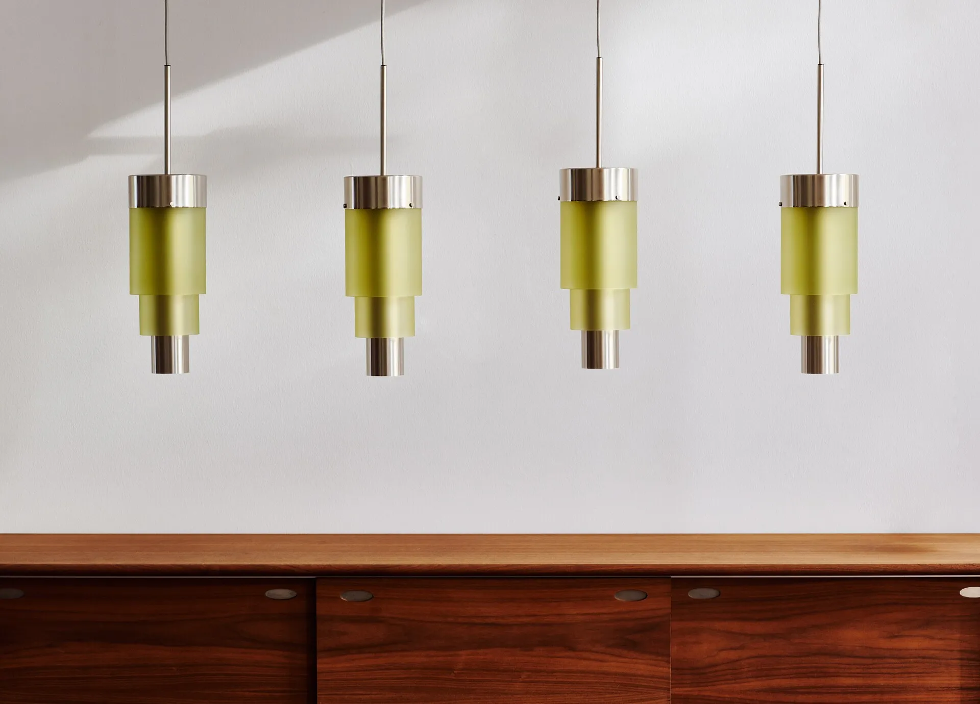 Aspirea Pendant, Silver / Sanded Olive | Lights & Lamps Aspirea Pendant, Silver / Sanded Olive - Image 4