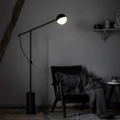 Balancer Staande Lamp, Zwart