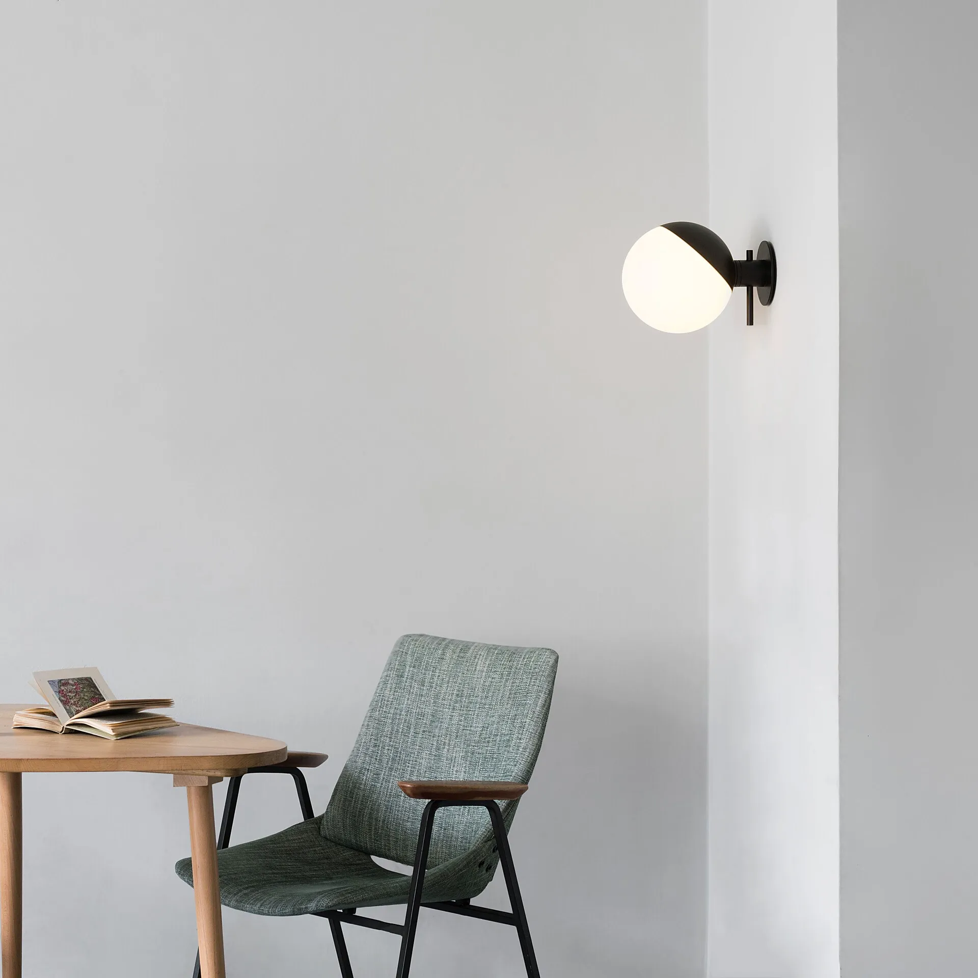 Ballon Wand-/Plafondlamp, Zwart | Lights & Lamps Ballon Wand-/Plafondlamp, Zwart - Afbeelding 3