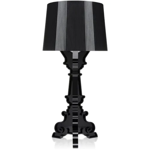 Baroque Table Lamp, Black