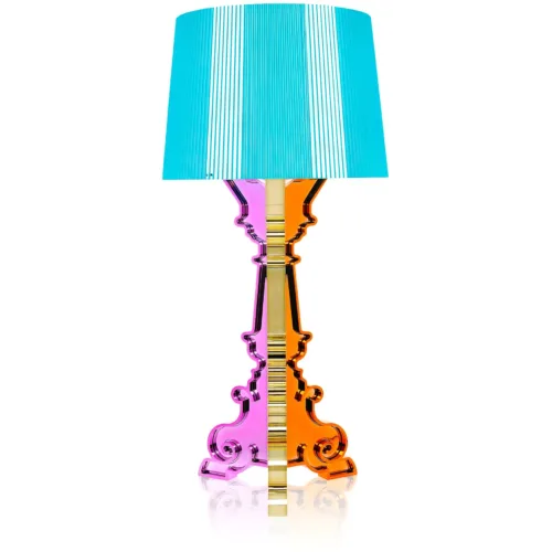 Baroque Table Lamp, Blue