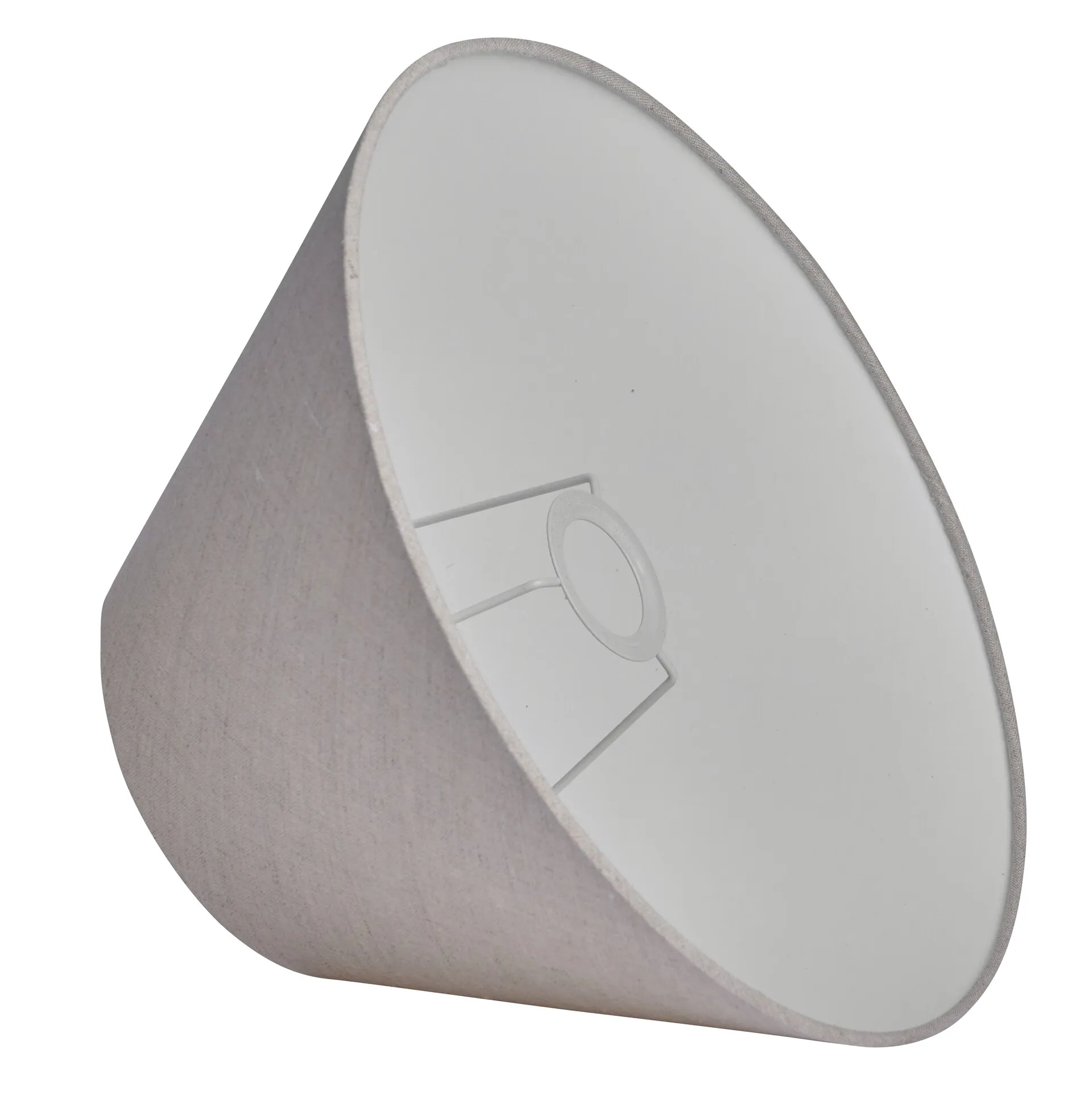 Basic Brede Lampenkap 350 mm, Naturel | Lights & Lamps Basic Brede Lampenkap 350 mm, Naturel - Afbeelding 2