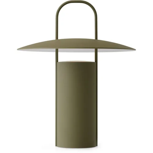 Bærbar Bordlampe Beam, Støvete Grønn