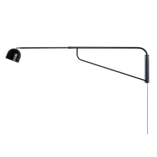 Bellerose Wandlamp, Zwart