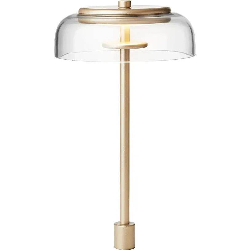 Bellusso Tafellamp Geïntegreerd 170 mm, Goud / Helder | Lights & Lamps Bellusso Tafellamp Geïntegreerd 170 mm, Goud / Helder