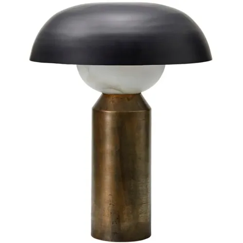 Big Chap Tafellamp, Antiek Messing