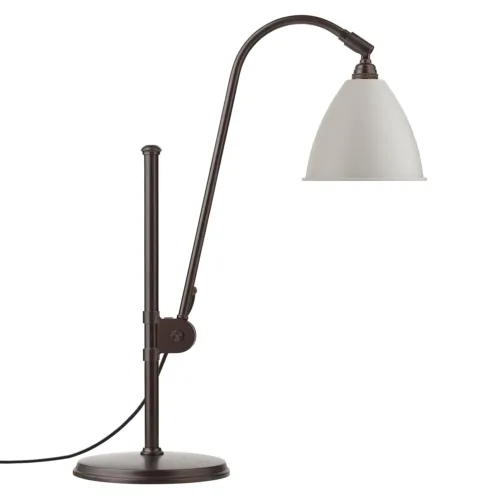 Bonlite BL1 Table Lamp, Black Brass/Classic White
