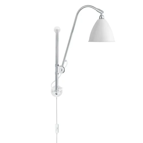 Bonlite Bl5 Wandlamp, Chroom/Wit