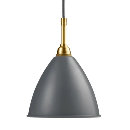Bonlite Bl9 S Hanglamp, Messing/Grijs