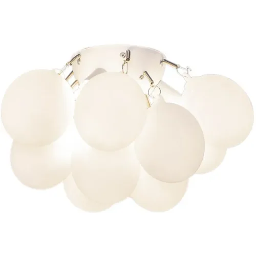 Bubbels Plafond, Wit Mat