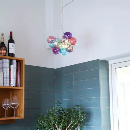 Bubbles Mini Hanglamp 30 cm, Multi