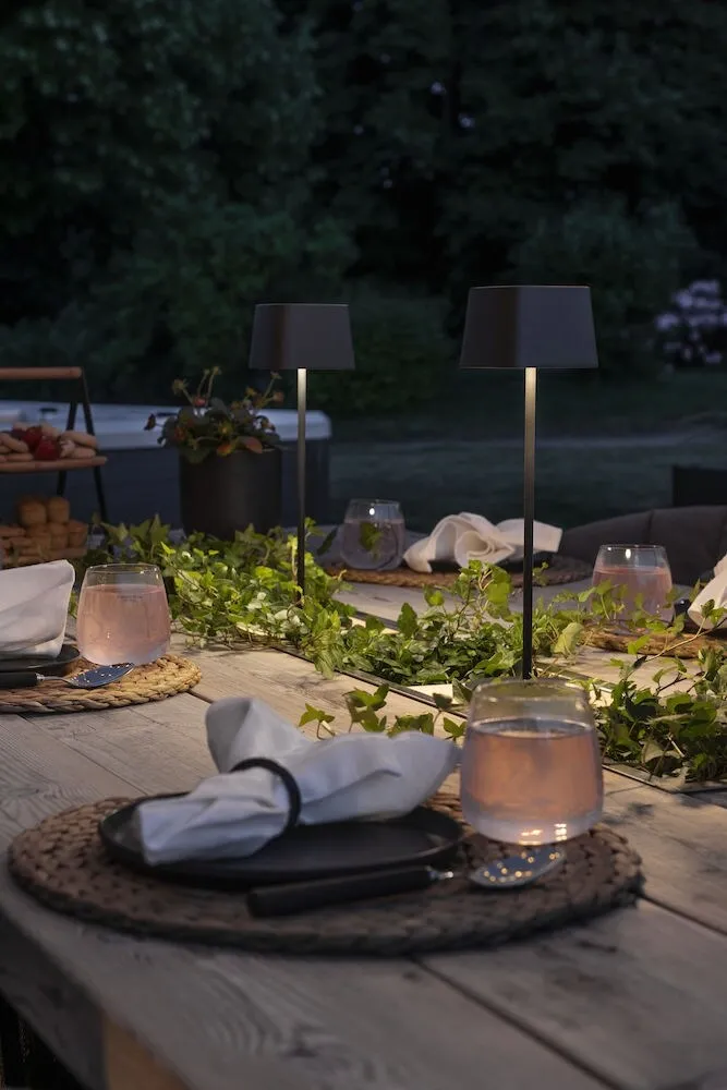 Caprice Table Lamp Portable, White | Lights & Lamps Caprice Table Lamp Portable, White - Image 2