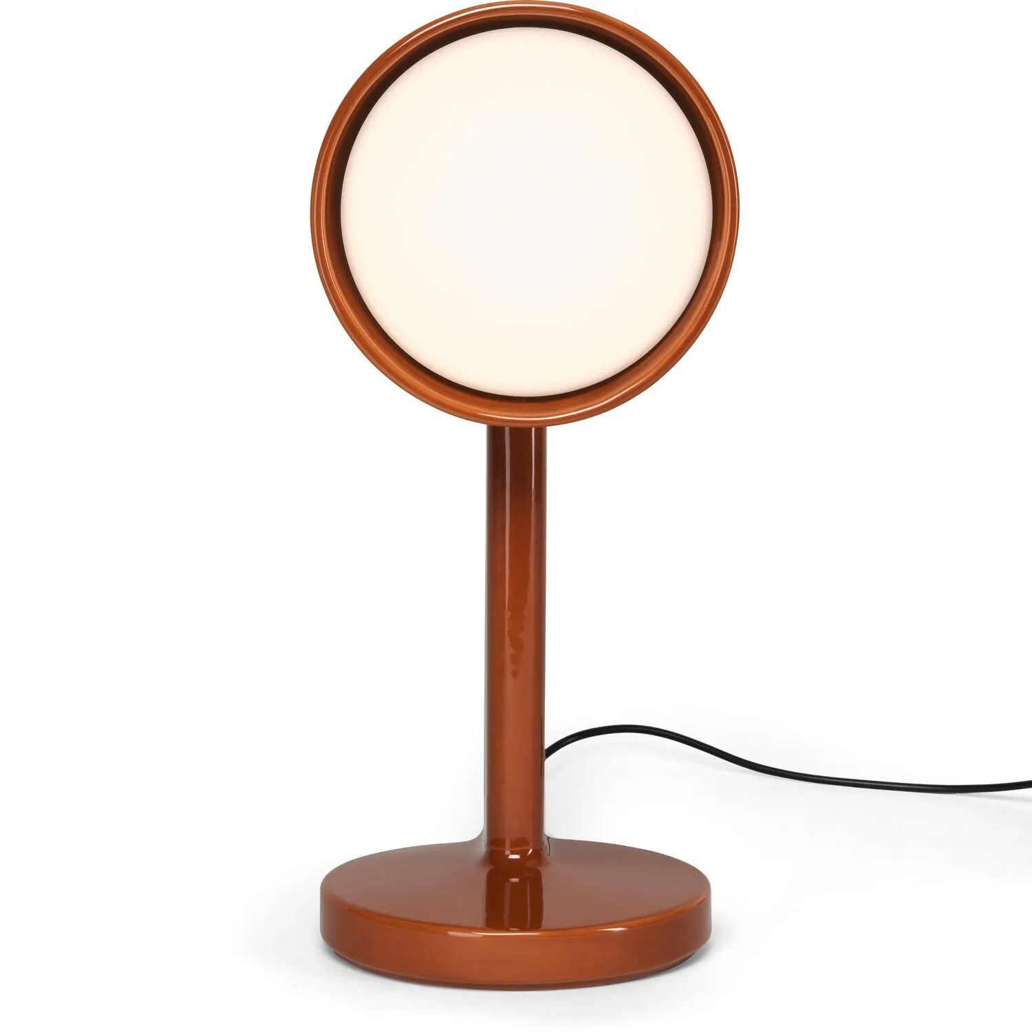 Ceramica Side Table Lamp, Rust Red | Lights & Lamps Ceramica Side Table Lamp, Rust Red - Image 2