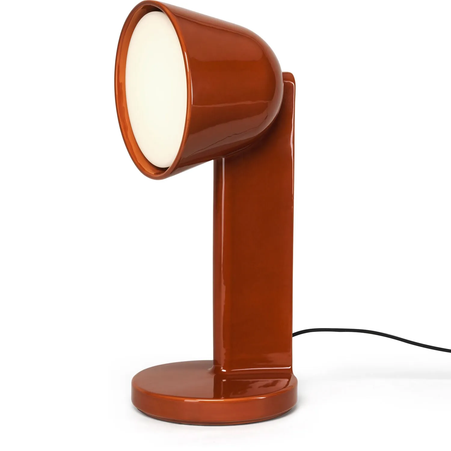 Ceramica Side Table Lamp, Rust Red | Lights & Lamps Ceramica Side Table Lamp, Rust Red