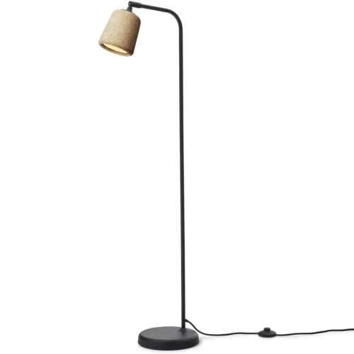 Charm Floor Lamp, Natural Cork