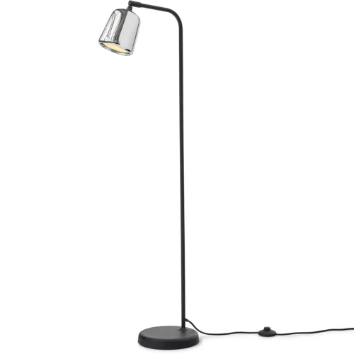 Charm Floor Lamp, Stainless Steel