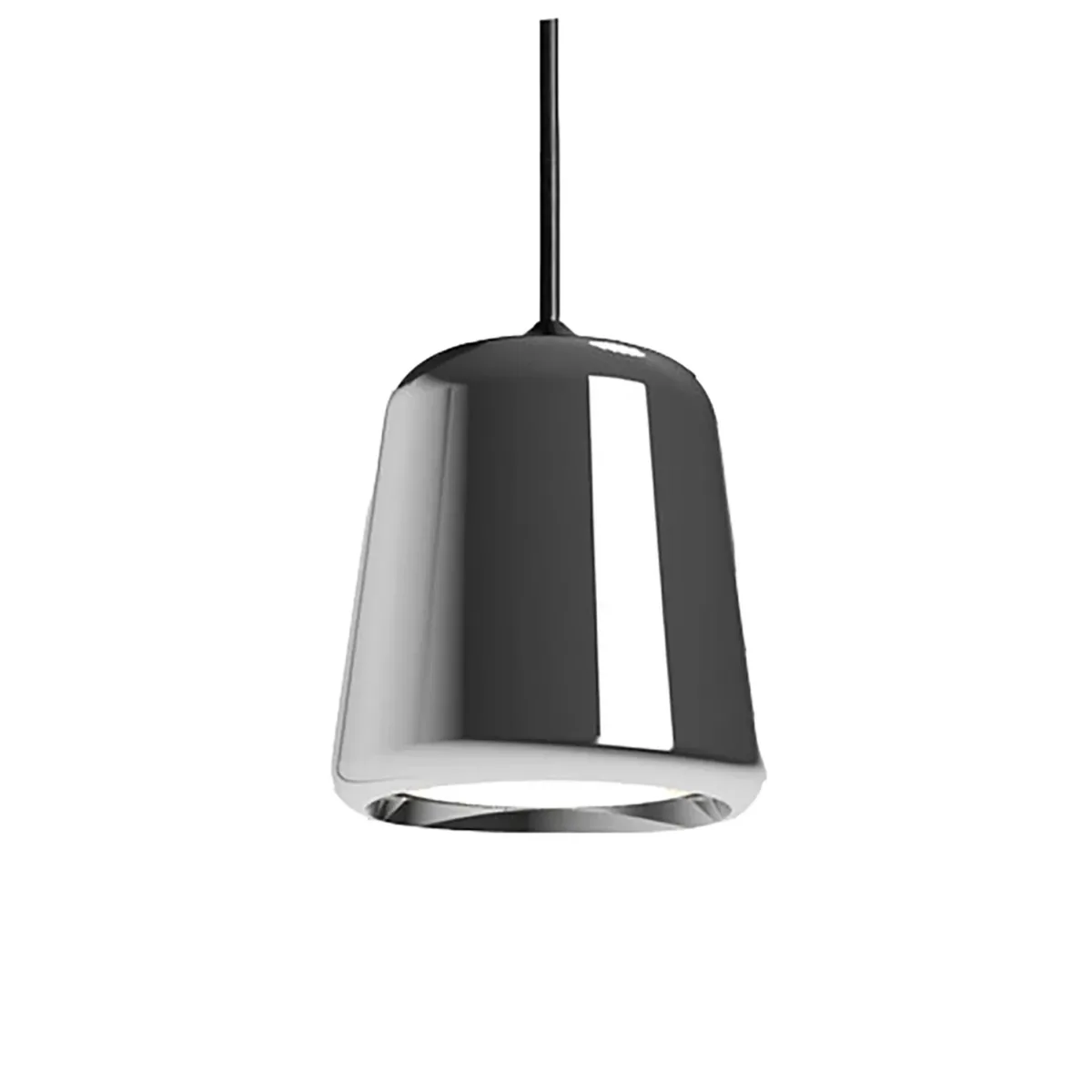 Charm Pendant Lamp,  The New Edition,  Black /Stainless Steel