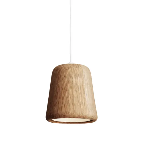 Charm Pendant Lamp,  White / Oak