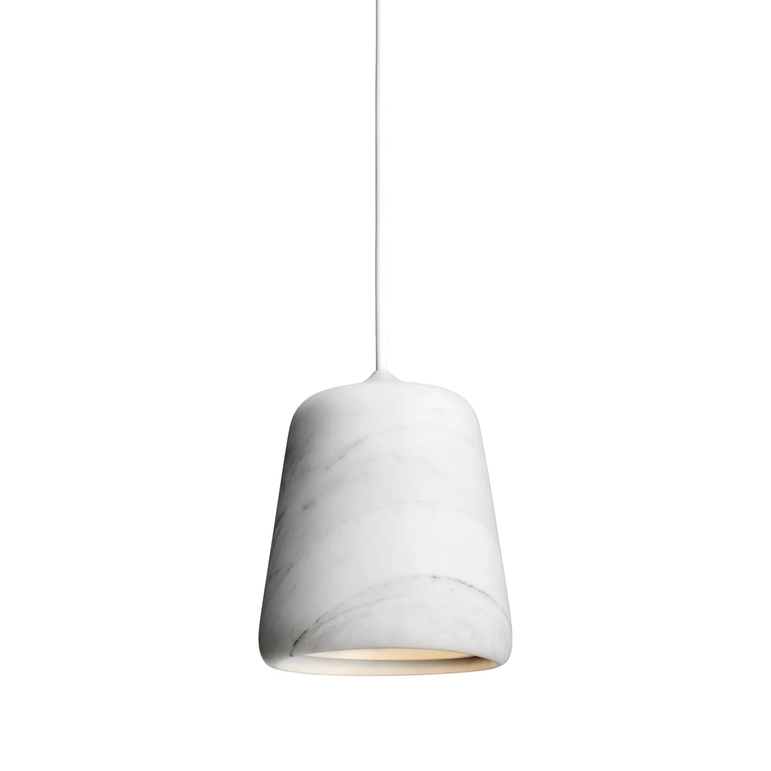 Charm Pendant Lamp, White / White Marble | Lights & Lamps Charm Pendant Lamp, White / White Marble