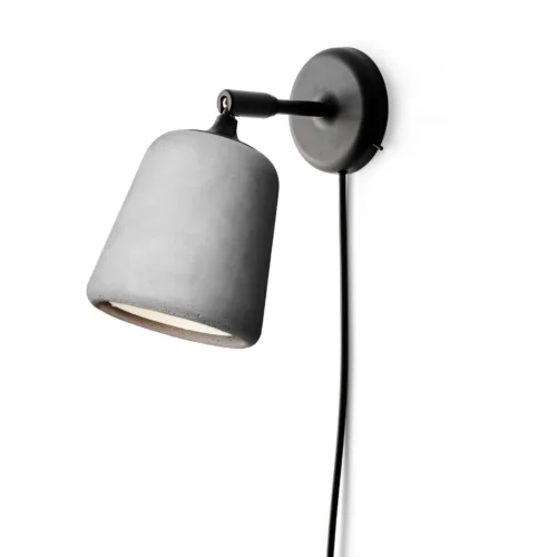 Wandlamp Charm, Lichtgrijs Beton