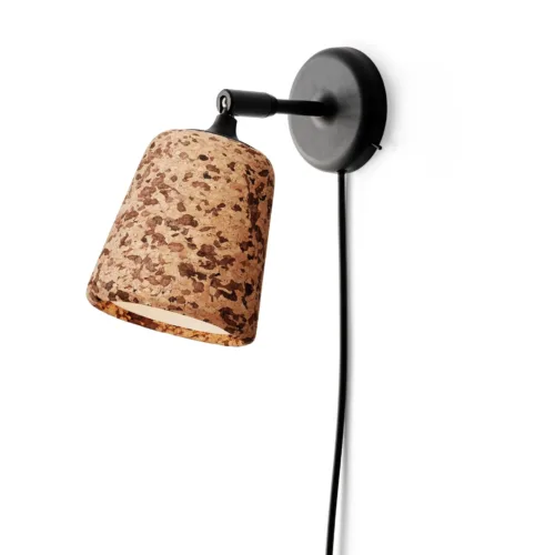 Wandlamp Charm, Gemengd Kurk