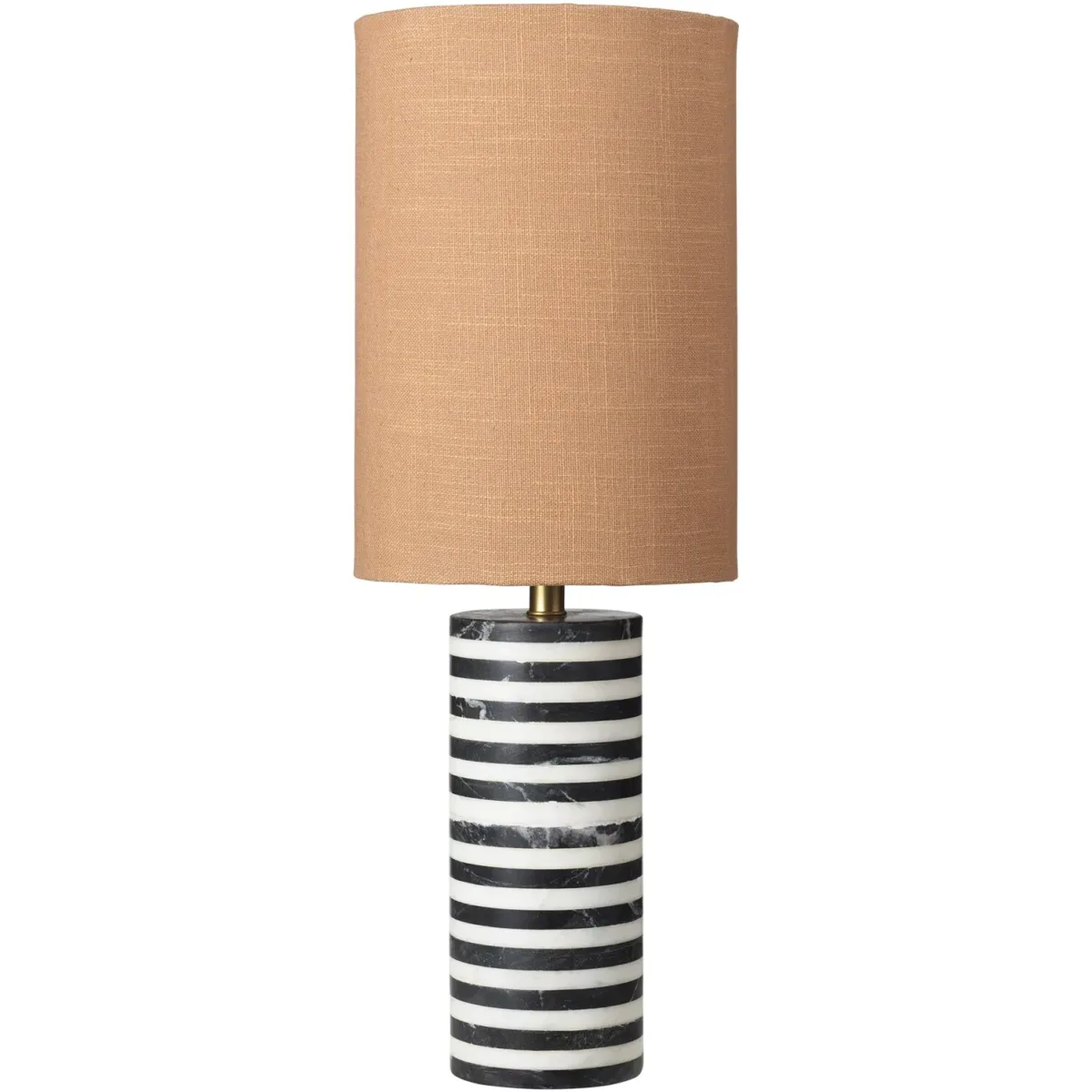 Cleo Zebra Tischlampe, Caramel