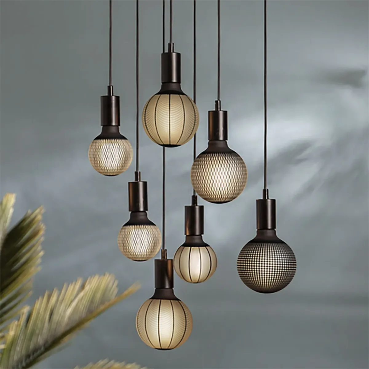 E27 G95 Graphic LED Lamp, Dazzling – Bild 3
