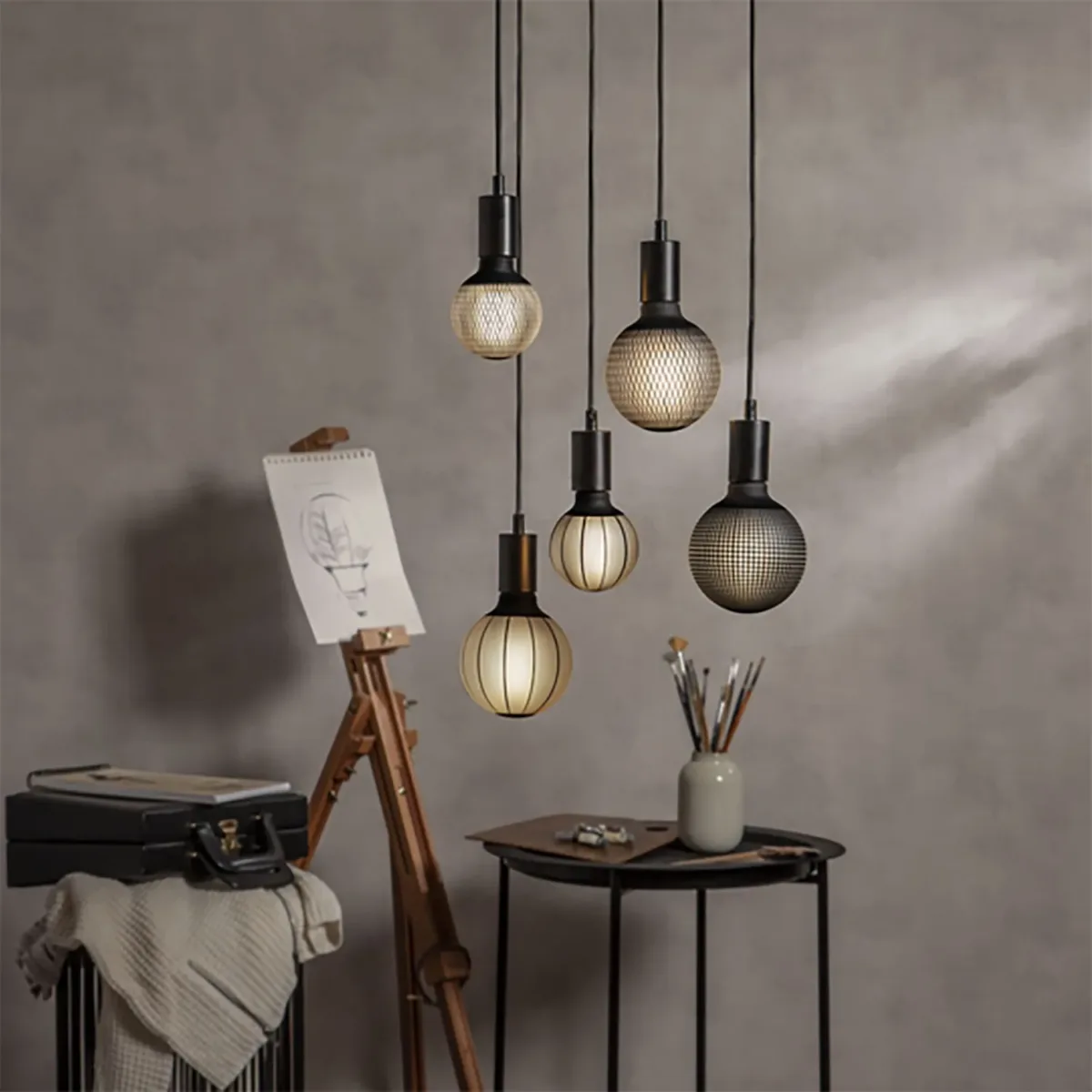 E27 G95 Graphic LED Lamp, Dazzling – Bild 4