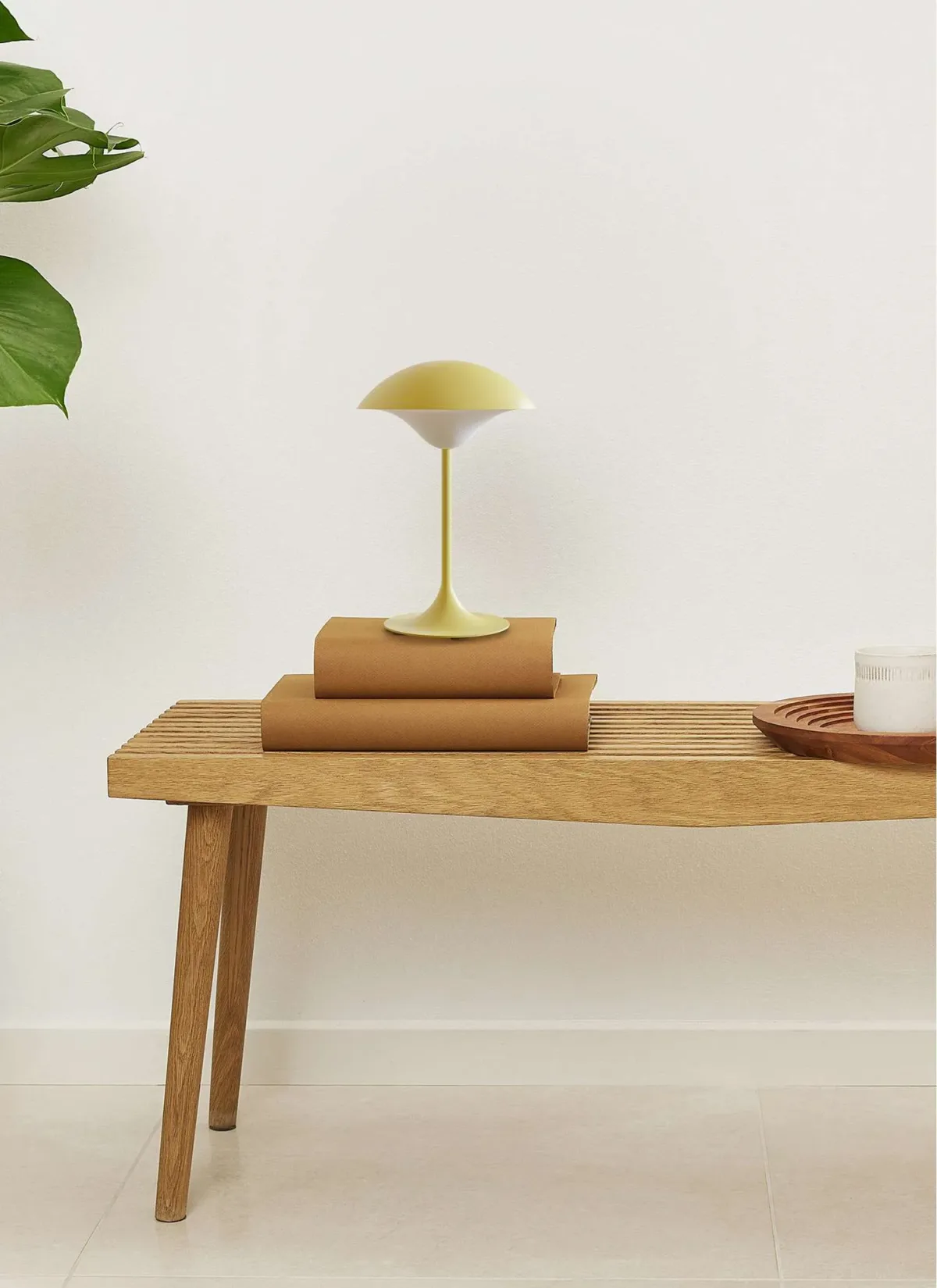 Eclissi Tragbar Tischlampe, Pale Gelb – Bild 7