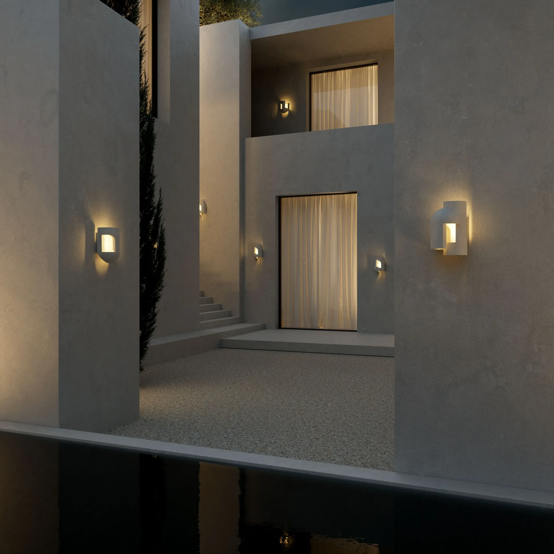 Essence Wall Lamp Outdoor, Story 1 | Lights & Lamps Essence Wall Lamp Outdoor, Story 1 - Image 4