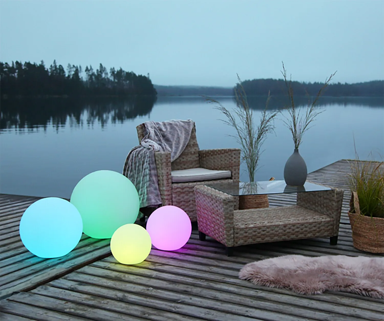 Avondglansdecoratie Voor Buiten Rond 25 cm | Lights & Lamps Avondglansdecoratie Voor Buiten Rond 25 cm - Afbeelding 6